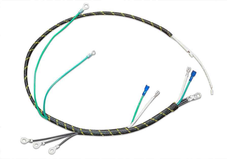 wire harness braiding